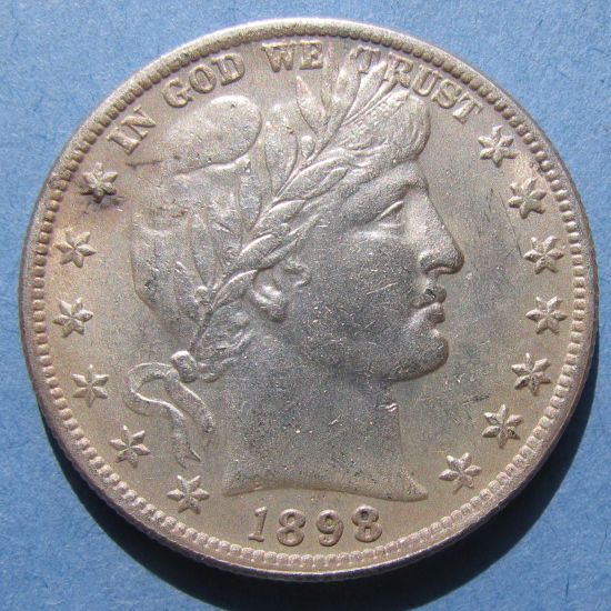 1898-S-Barber-Half-Dollar---Cleaned-Or-Original?